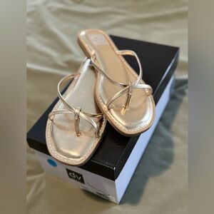 Dolce Vita Gold Sandals